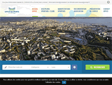 Tablet Screenshot of brest-officedessportsbrest.fr